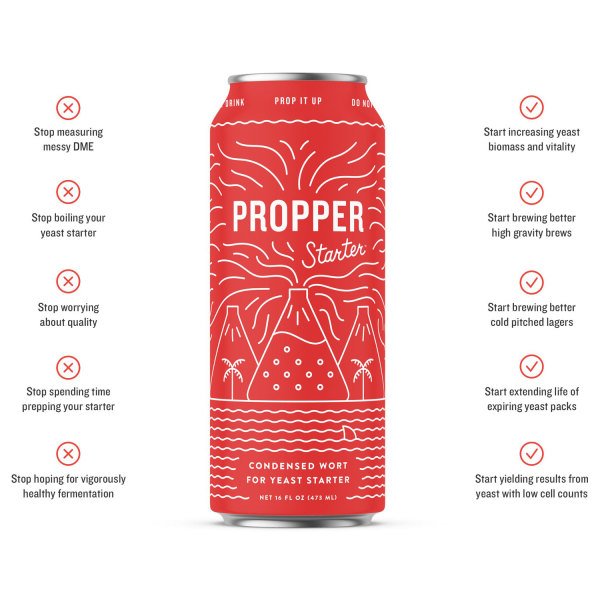 Propper Starter Canned Wort for Yeast Starters - 4 Pack