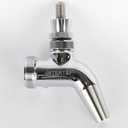 Triple Tap Homebrew Digital Kegerator with Stainless Steel Intertap Faucets