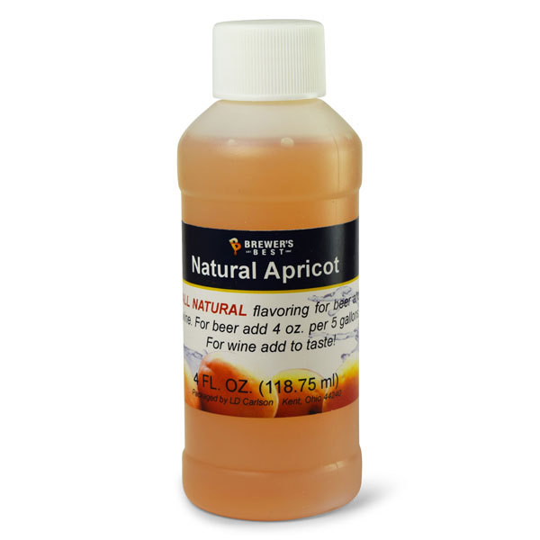 Apricot Natural Flavoring, 4 fl oz.