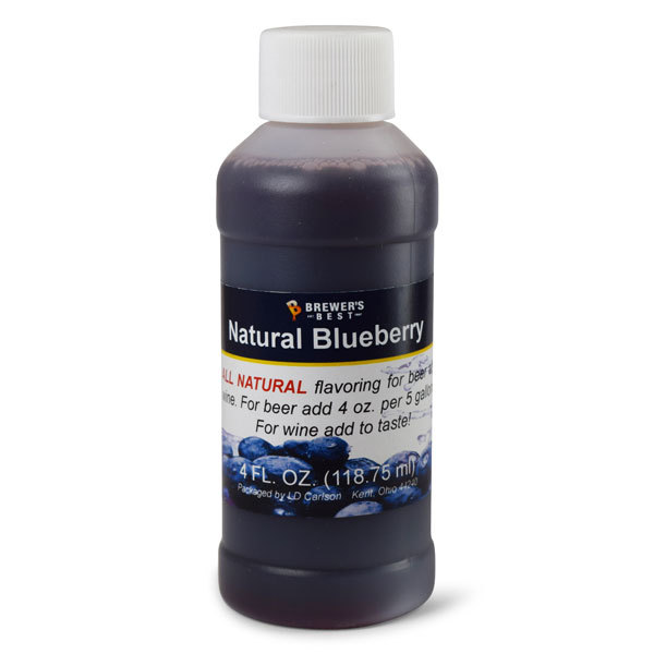 Blueberry Natural Flavoring, 4 fl oz.