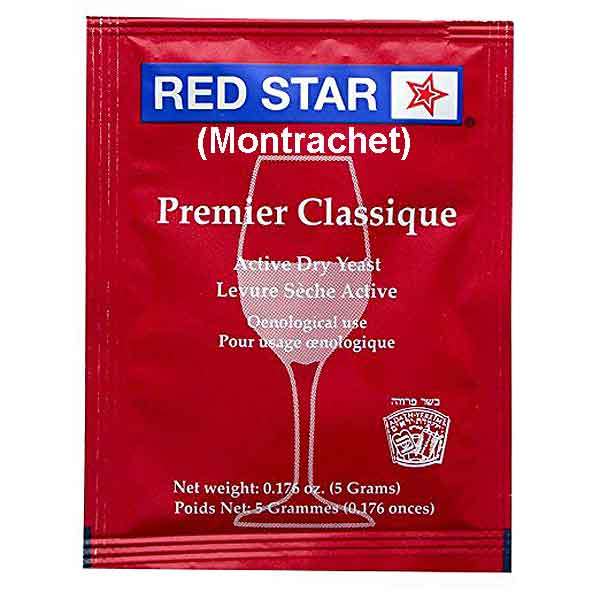 Red Star Premier Classique (Montrachet) Wine Yeast - All Purpose