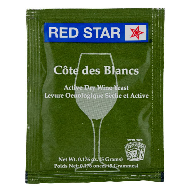 Red Star Cote des Blanc Wine Yeast