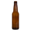 12 oz. Brown Beer Bottles - Case of 24