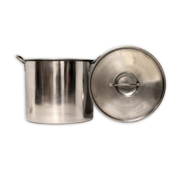 5 Gallon (20 QT) Stainless Steel Brew Pot with Lid