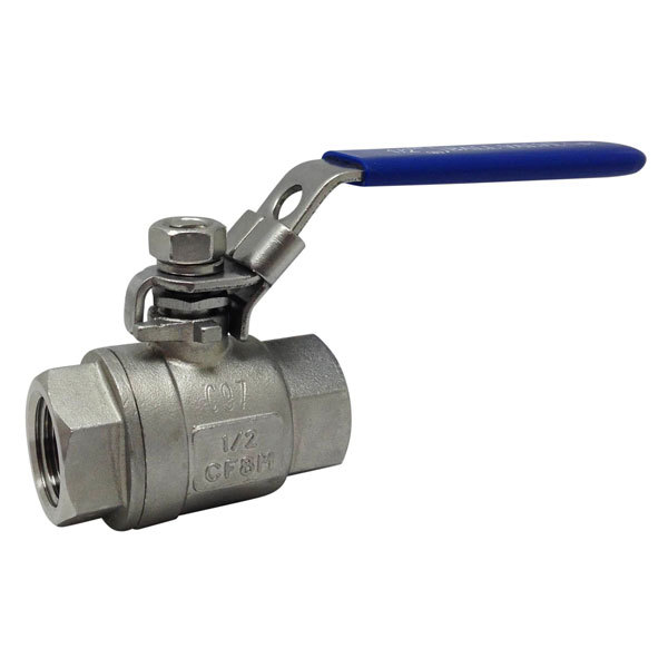 1/2" Stainless Ball Valve - Full Port