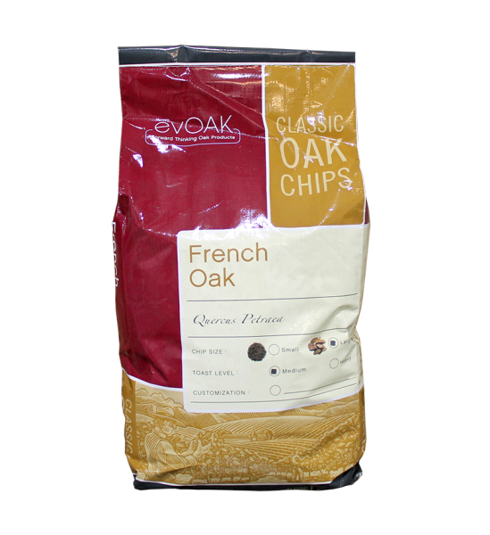 French Oak Chips - Medium Toast - 40 Lb. Bag