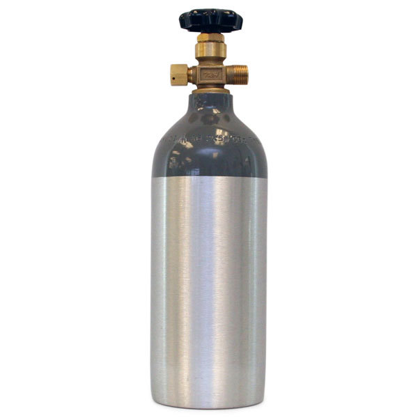 NEW Aluminum 2.5 lb. CO2 Tank