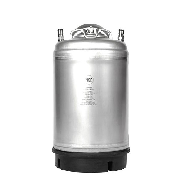 New AMCYL 3 Gallon Ball Lock Corny Keg - Single Handle