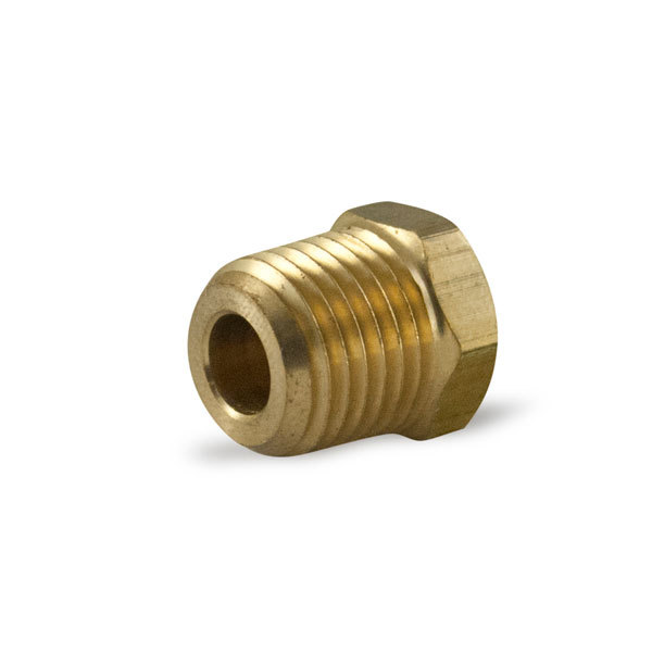 Wye Hex Plug 1/4" (RHT) 