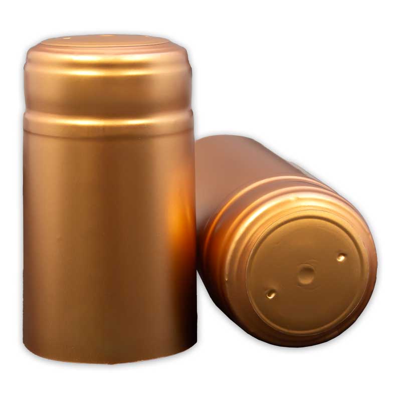 Bronze Shrink Caps for Wine Bottles - Pack of 30