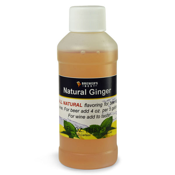 Ginger Natural Flavoring, 4 fl oz.