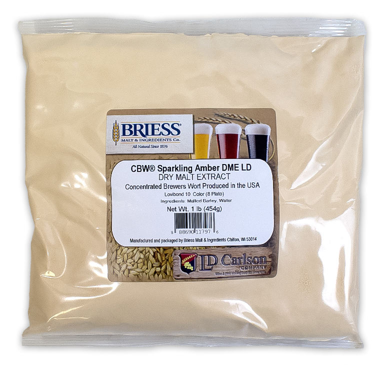 Briess Sparkling Amber Dry Malt Extract - 1 Pound