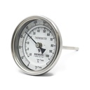 Brewer's Best Fixed Angle Kettle Thermometer with 1/2 in. NPT fitting and 4 in. Stem