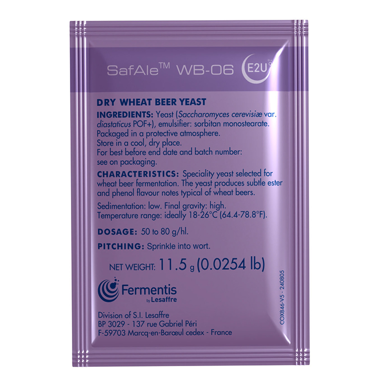 Fermentis SafAle WB-06 Wheat Beer Yeast