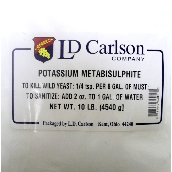 Potassium Metabisulfite, 10 lb