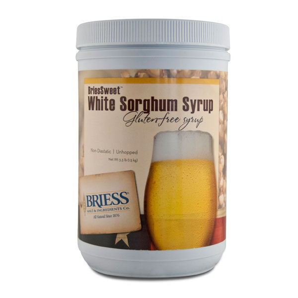 Briess White Sorghum Syrup, 3.3 lbs.