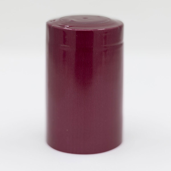 Burgundy Shrink Caps for Larger Bottles (Oversize) - 30 ct.