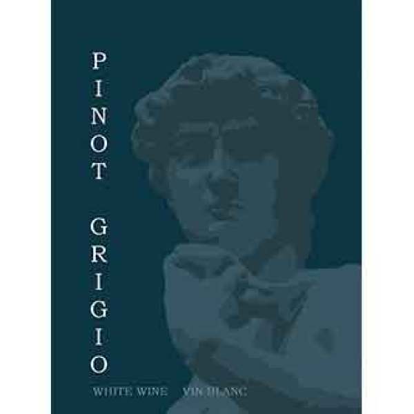 Pinot Grigio Self Adhesive Wine Labels, pkg of 30