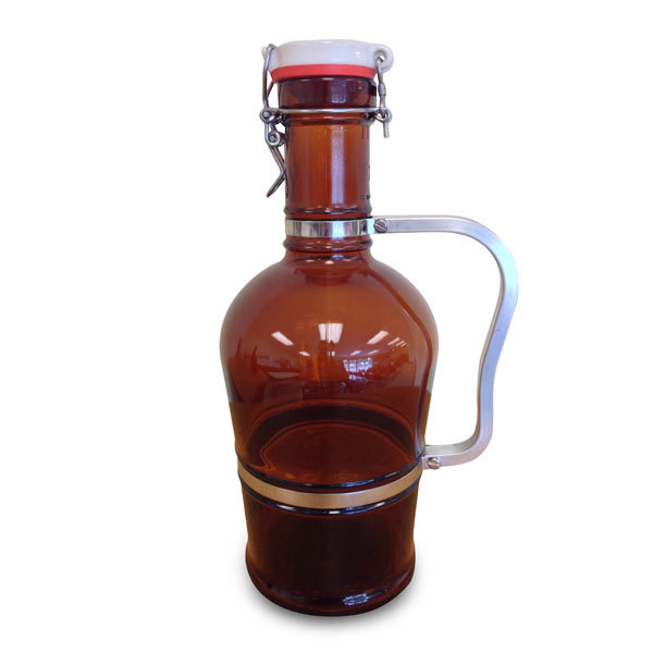 2 Liter Growler - Metal Handle