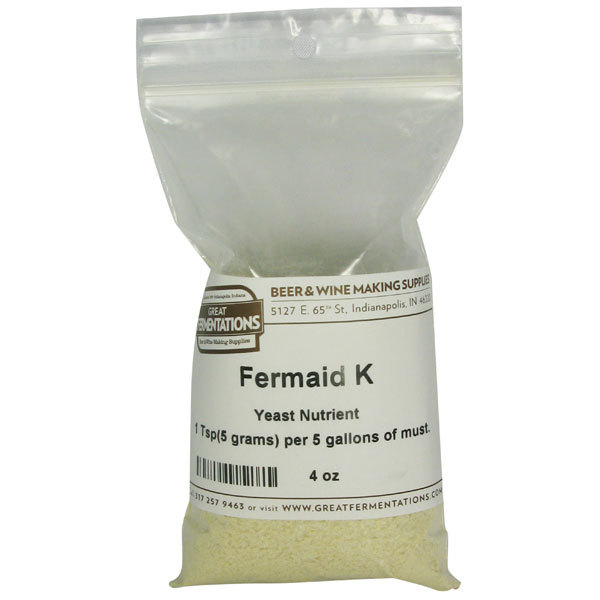 Fermaid K Yeast Nutrient - 4 oz.