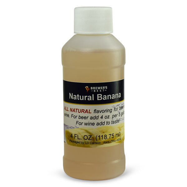 Banana Natural Flavoring, 4 fl oz.