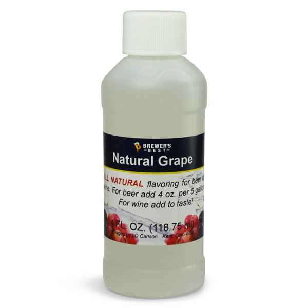 Grape Natural Flavoring, 4 fl oz.