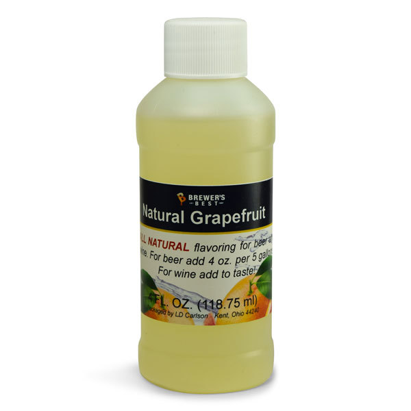 Grapefruit Natural Flavoring, 4 fl oz.