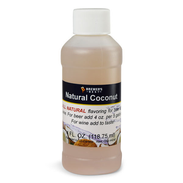 Coconut Natural Flavoring, 4 fl oz.