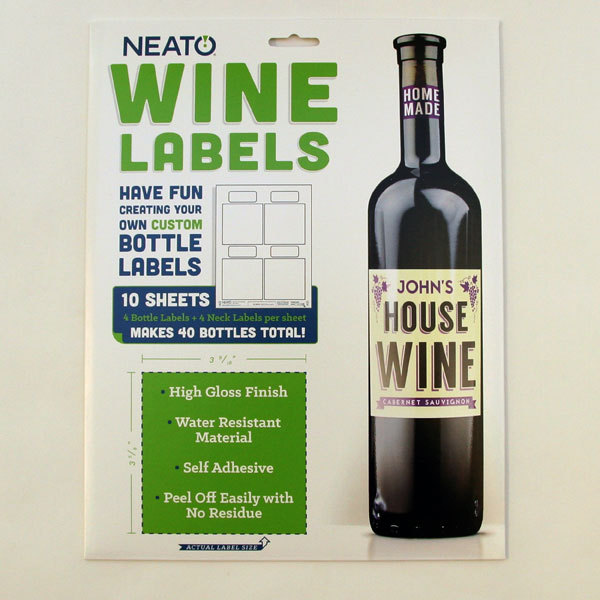 Neato Wine Labels