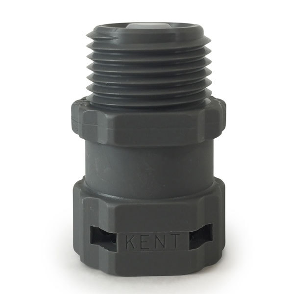 Quick Connect 3/8 in. NPT X Female shut-off (gray)