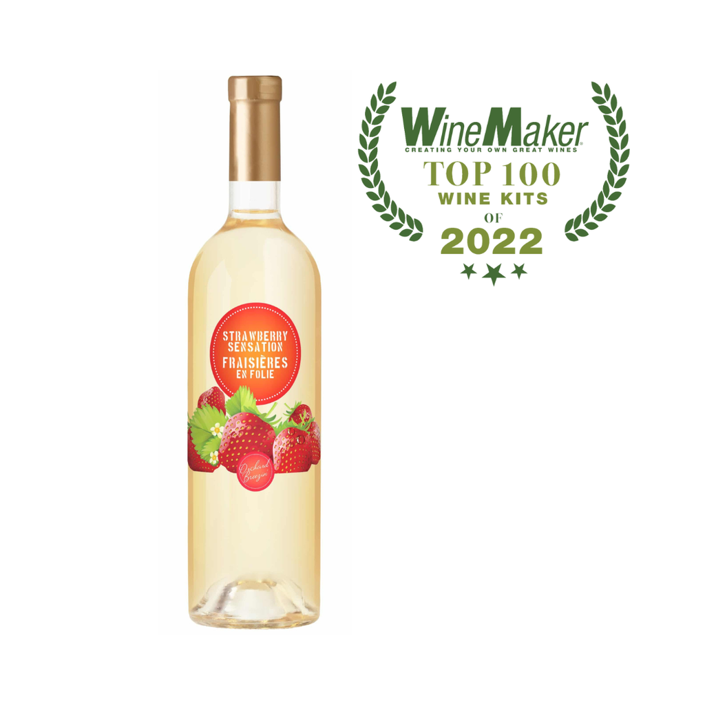 Strawberry Sensation Wine Kit - RJS Orchard Breezin'