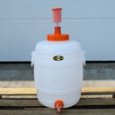 7.9 Gallon Speidel Plastic Fermenter (30L)