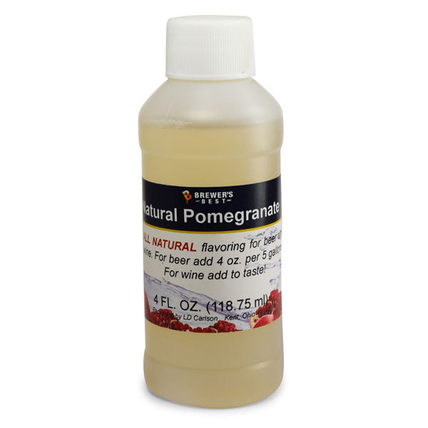 Pomegranite Natural Flavoring, 4 fl oz