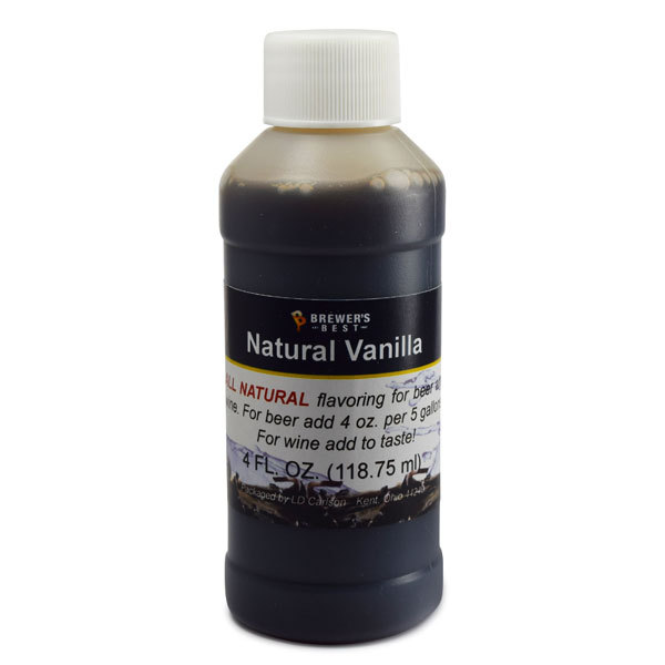 Vanilla Natural Flavoring, 4 fl oz