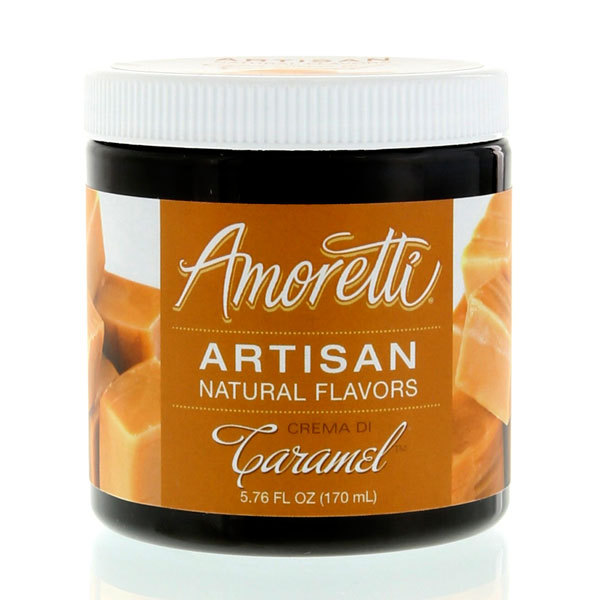 Amoretti Crema di Caramel Artisan Natural Flavoring, 8 oz. 