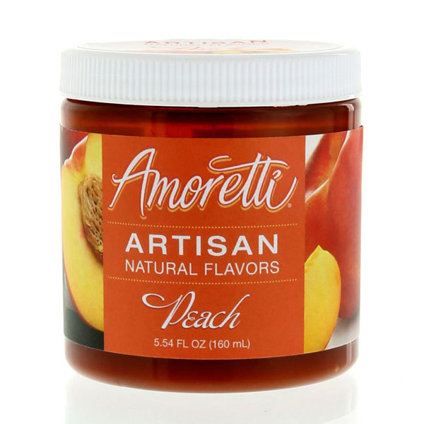 Amoretti Peach Artisan Natural Flavoring, 8 oz. 