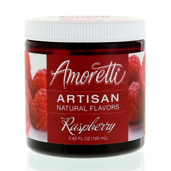 Amoretti Raspberry Artisan Natural Flavoring, 8 oz.