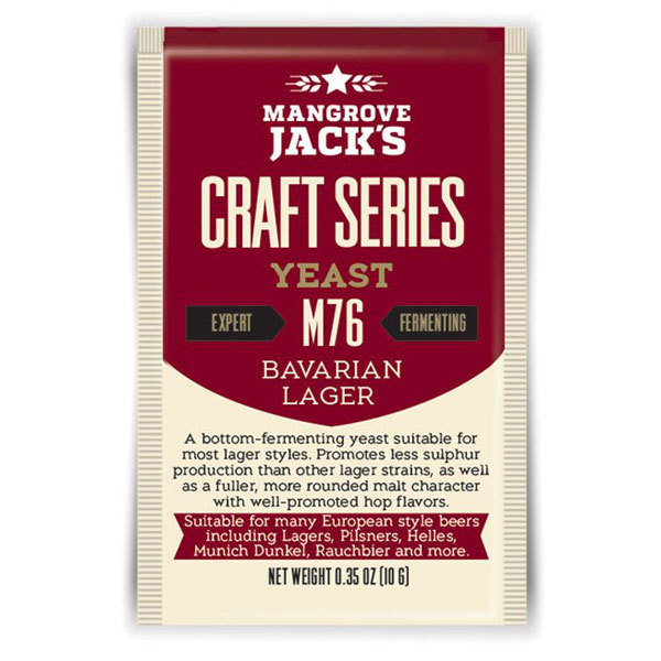 Mangrove Jack M76 Bavarian Lager Yeast