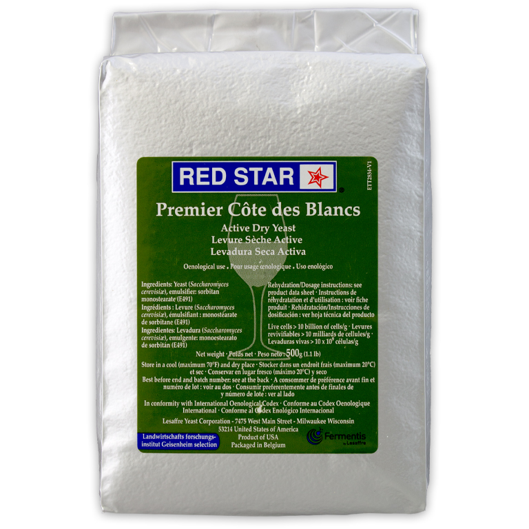 Red Star Cote des Blanc Wine Yeast - (500 g)