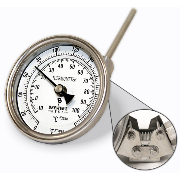 Brewers Best Adjustable Angle Kettle Thermometer