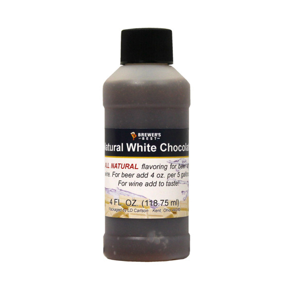 White Chocolate Natural Flavoring, 4 fl oz.