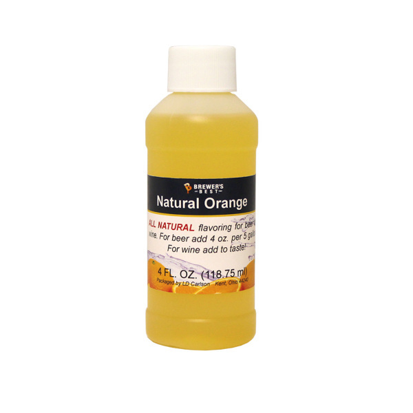 Orange Natural Flavoring, 4 fl oz.