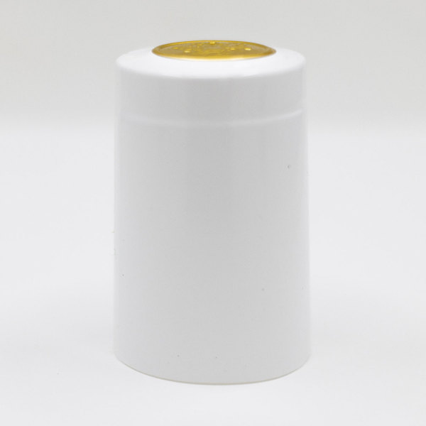 White Shrink Caps for Larger Bottles (Oversize) - 30 ct.