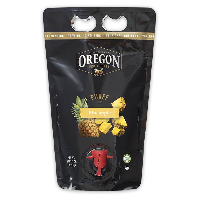 Pineapple Puree, 49 oz., Oregon Fruit Puree