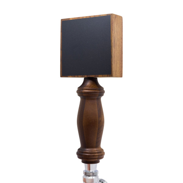 Wooden Chalkboard Tap Handle with Square Head