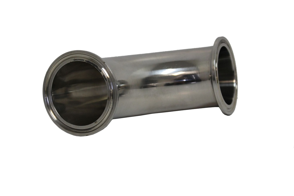 2 in. Tri-Clamp Elbow, 90 Degree, Stainless Steel