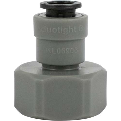 Duotight Push-In Fitting - 8 mm (5/16 in) x 5/8 Female Beer Thread