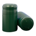 Metallic Green Shrink Caps for Wine Bottles - Pack of 30