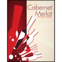 Cabernet Merlot Self Adhesive Wine Labels, pkg of 30