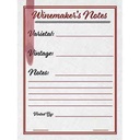 Winemaker's Notes Self Adhesive Wine Labels, pkg of 30